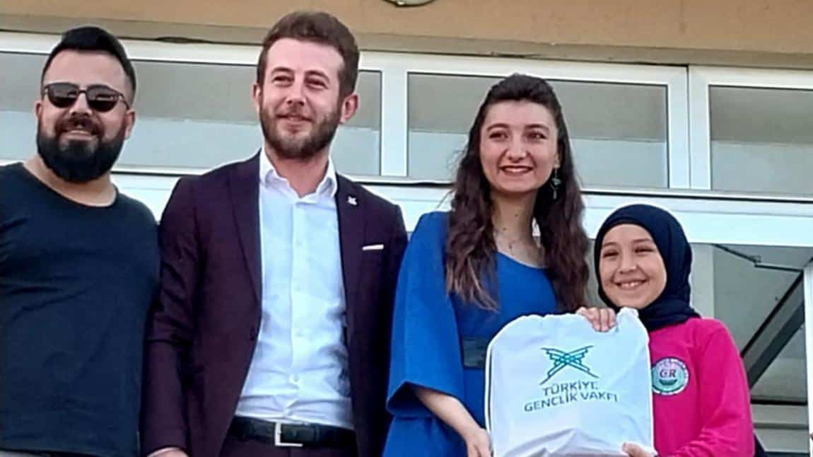 Tügva Kitap Kurtları Yarışmasında Okulumuz Öğrencisi Ankara 3.sü Oldu