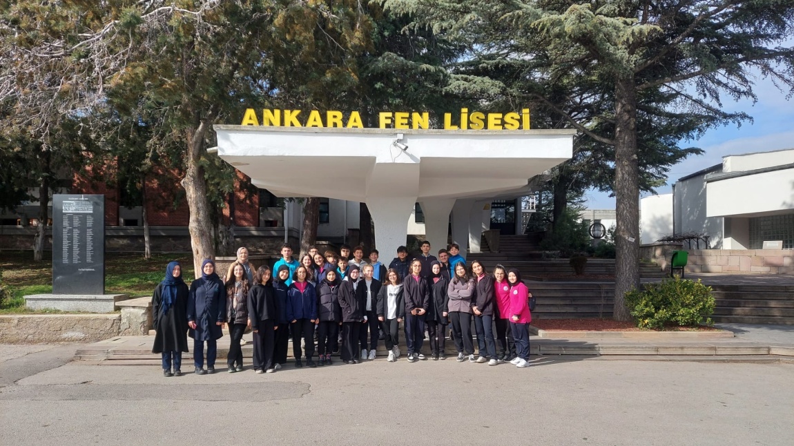 Okul Tanıtım Gezilerimiz Ankara Fen Lisesi İle Devam Ediyor